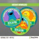 Sesame Street Birthday Favor Tags (Set 1)